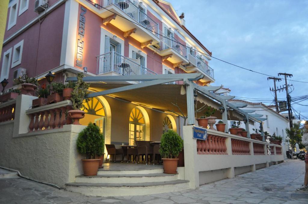 7 Brothers Hotel Poros Town Exterior foto