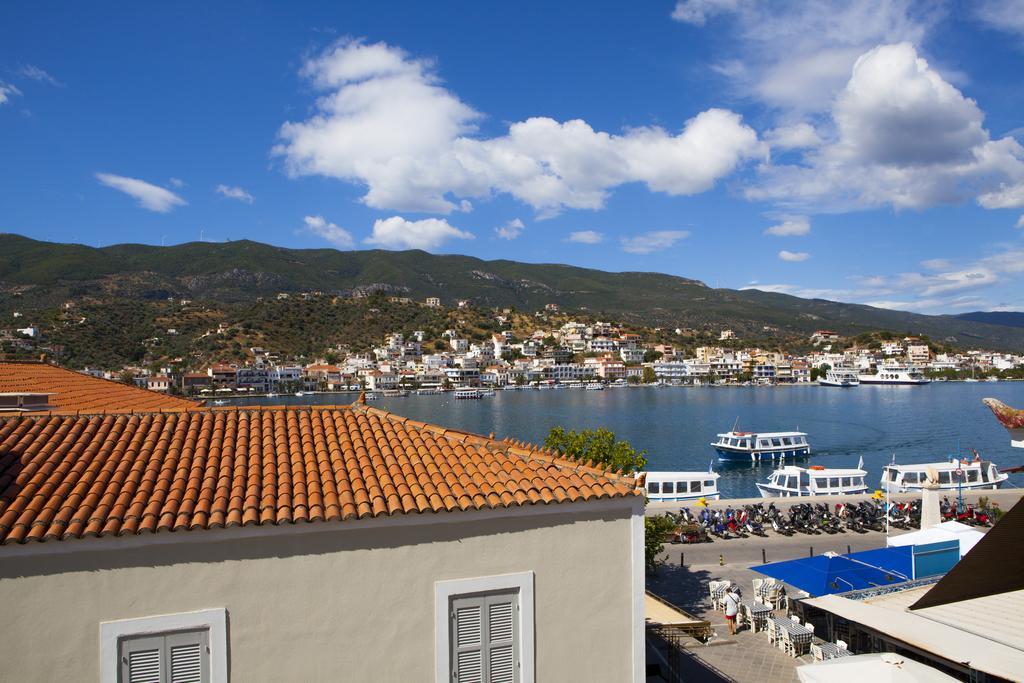 7 Brothers Hotel Poros Town Exterior foto